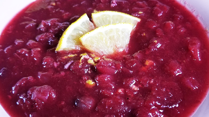 Slow Cooker Orange Cranberry Sauce - The Kreative Life