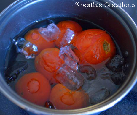 HOW TO SKIN A TOMATO FOR HOMEMADE TOMATO SAUCE - The Kreative Life