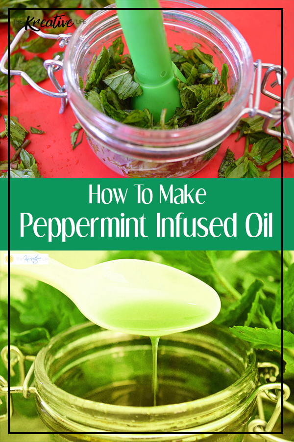 Learn how to make infused oil with peppermint in this easy tutorial. Natural homemade peppermint oil can be used for cooking and much more.