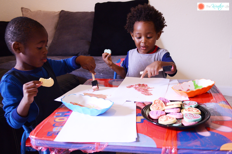Valentine's Day Art Party with Tampico - The Kreative LIfe