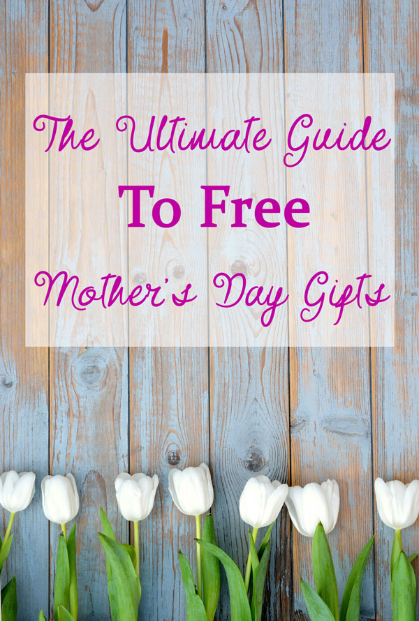 Ultimate Guide to free Mother's Day Gifts is filled with free Mother's Day gifts to give your mom. It's not really an ultimate mother's day gift guide, but it's still pretty awesome knowing that you're giving her Mother's Day gifts that don't cost anything and she'll love them! - The Kreative Life